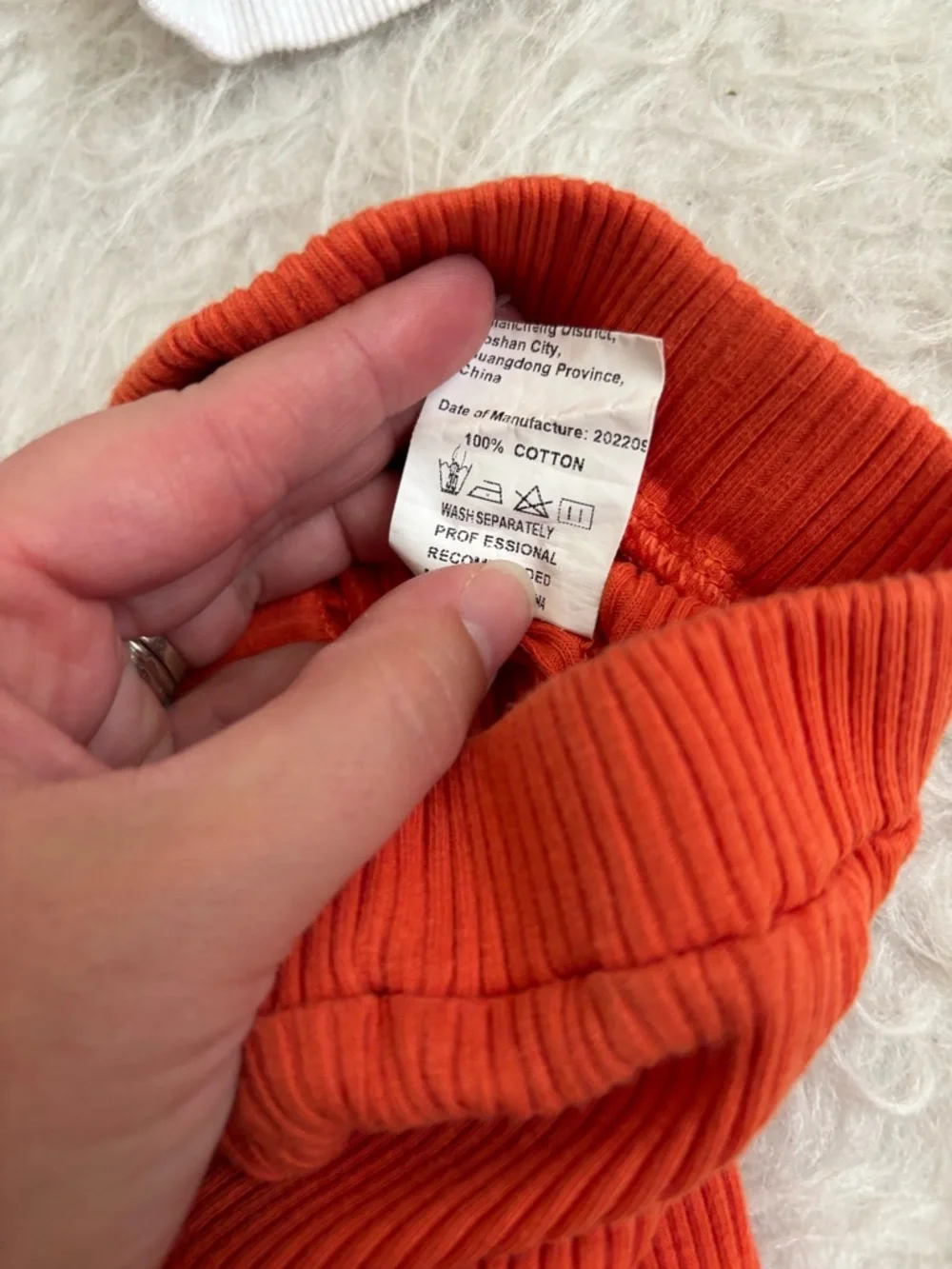 Baby Girl Pumpkin Pie White Sweatshirt & Orange Ruffle Flare Leggings Set